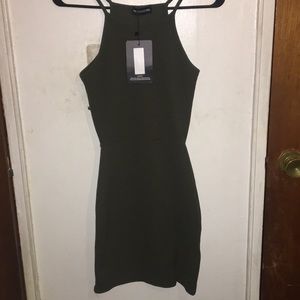 Prettylittlething Slim fit Olive bodycon